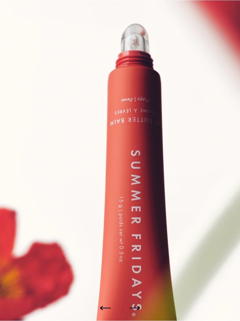 Summer Fridays Lip Balm POPPY